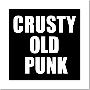 Crusty Old Punk Posters and Art